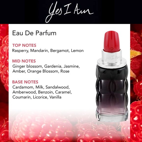 NIP Cacharel Yes I AM Red Eau De Parfum Spray 1.7oz - Picture 3 of 3